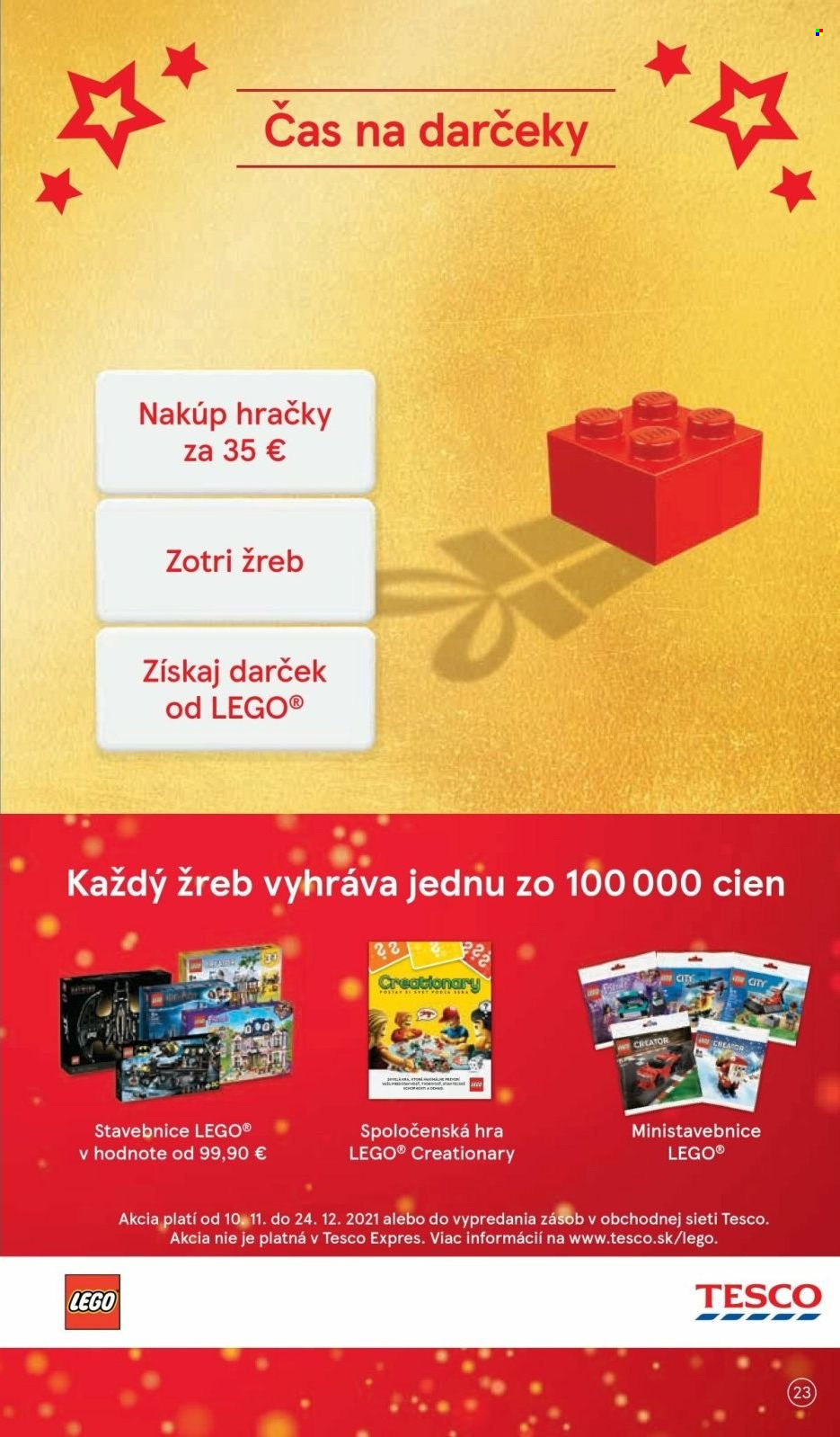 Leták TESCO - 10.11.2021 - 15.11.2021. Strana 23