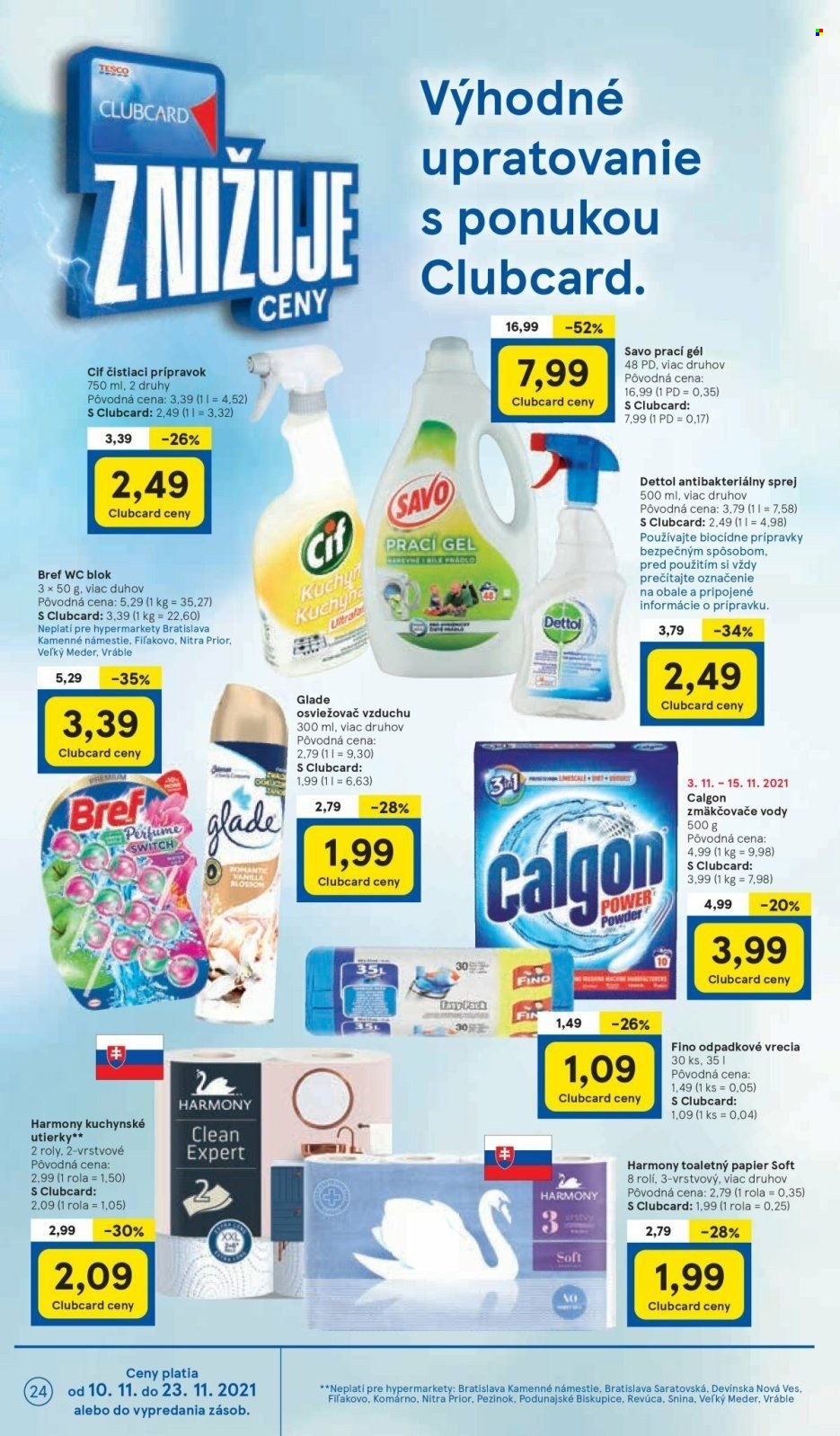 Leták TESCO - 10.11.2021 - 15.11.2021. Strana 24
