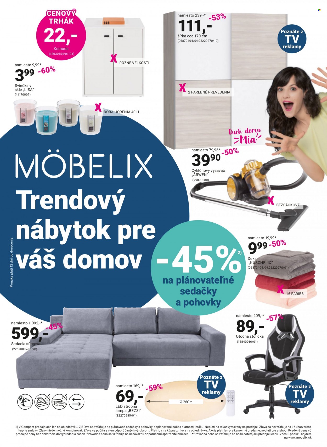 Leták Möbelix - 8.11.2021 - 21.11.2021. Strana 1