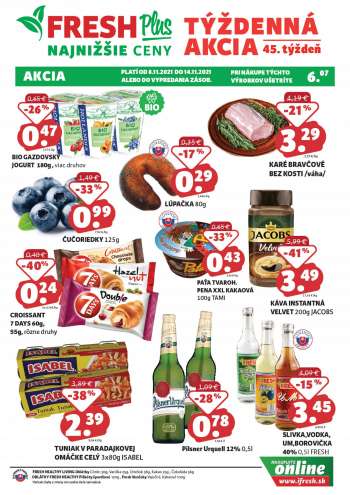 Leták FRESH - 8.11.2021 - 14.11.2021.