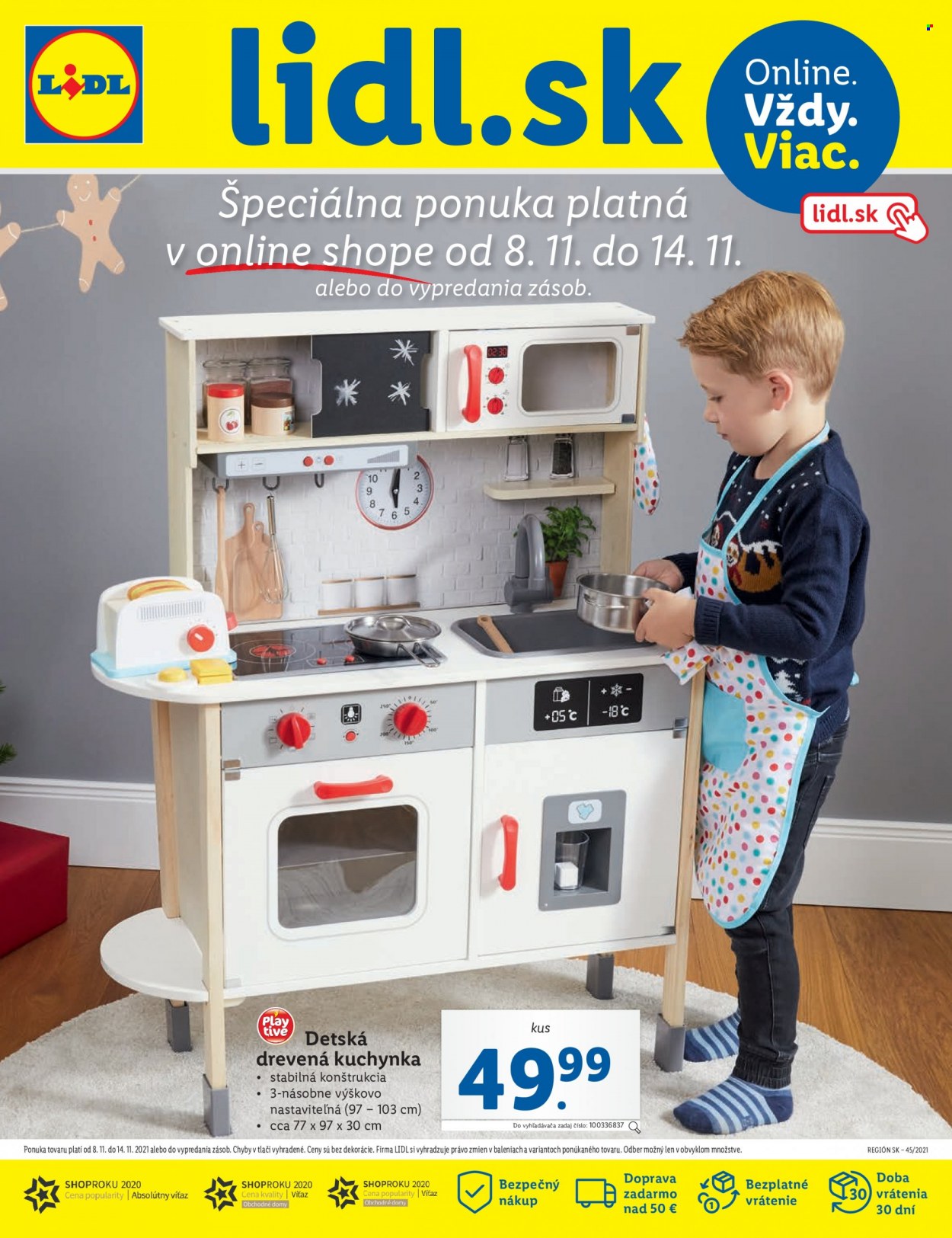 Leták Lidl - 8.11.2021 - 14.11.2021. Strana 1