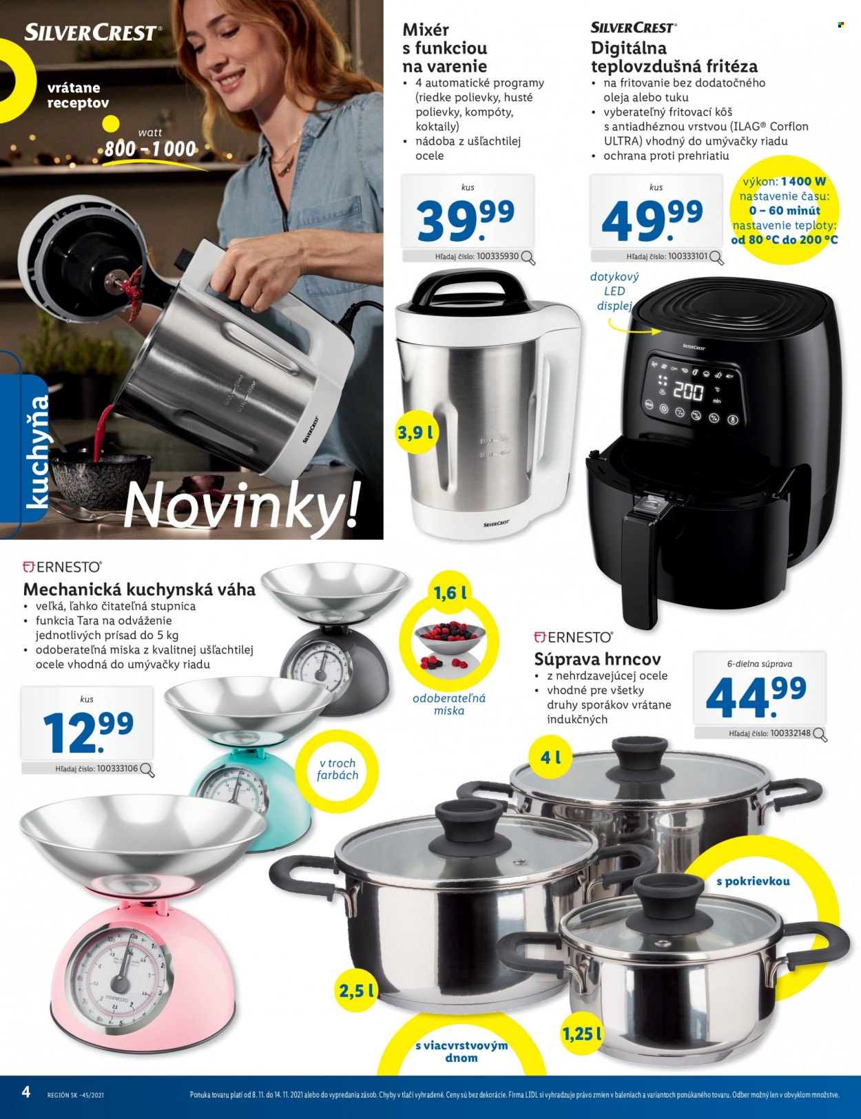 Leták Lidl - 8.11.2021 - 14.11.2021. Strana 4