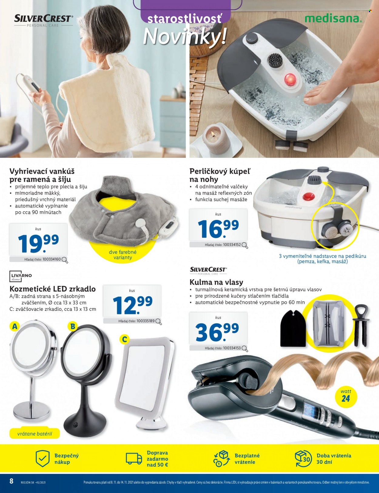 Leták Lidl - 8.11.2021 - 14.11.2021. Strana 8