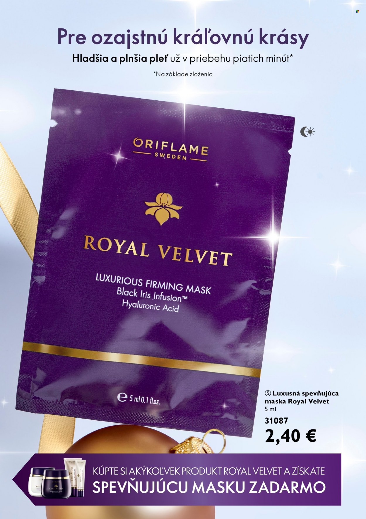 thumbnail - Leták Oriflame - 9.11.2021 - 29.11.2021 - Produkty v akcii - Royal Velvet, Oriflame. Strana 23.