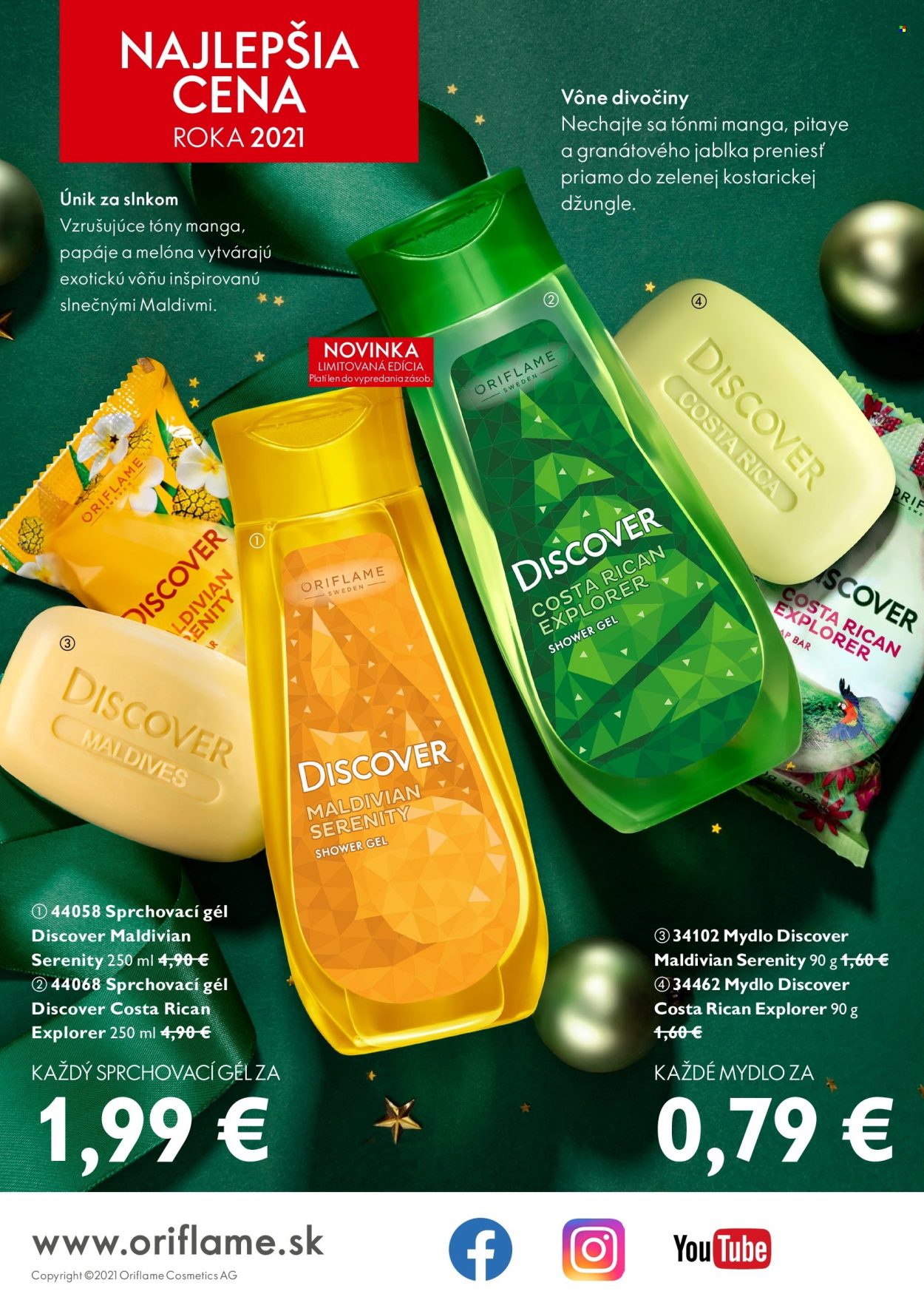 Leták Oriflame - 9.11.2021 - 29.11.2021. Strana 160
