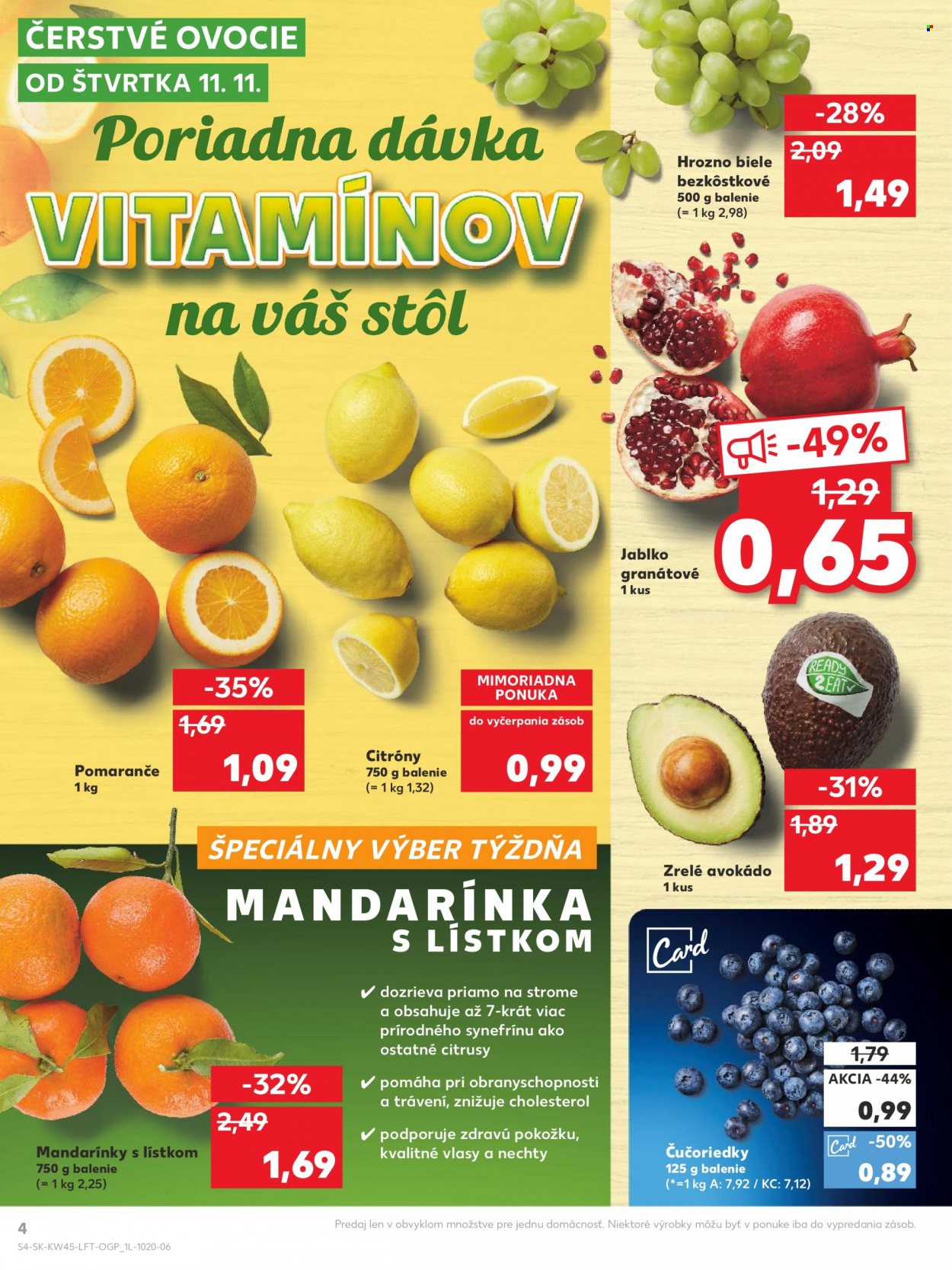 Leták Kaufland - 11.11.2021 - 16.11.2021. Strana 4