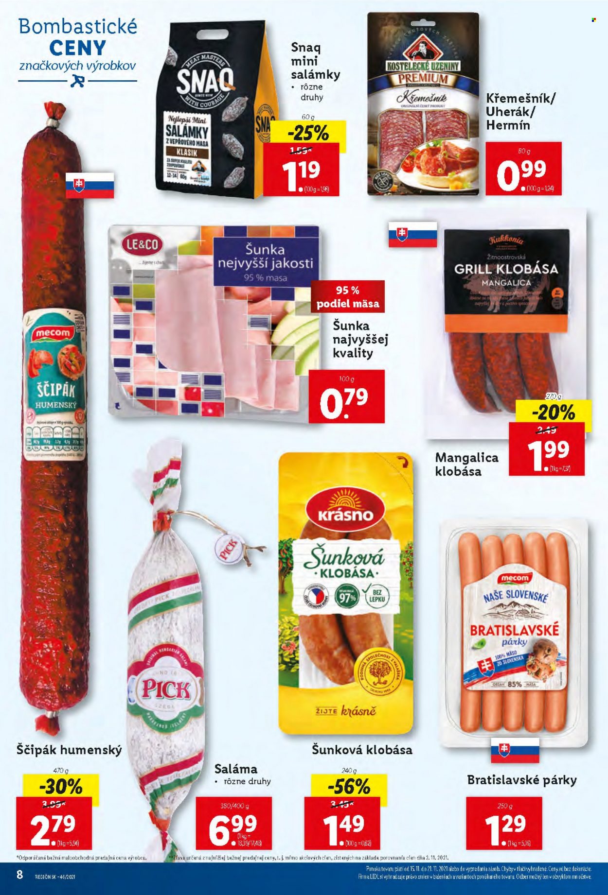 Leták Lidl - 15.11.2021 - 21.11.2021. Strana 8
