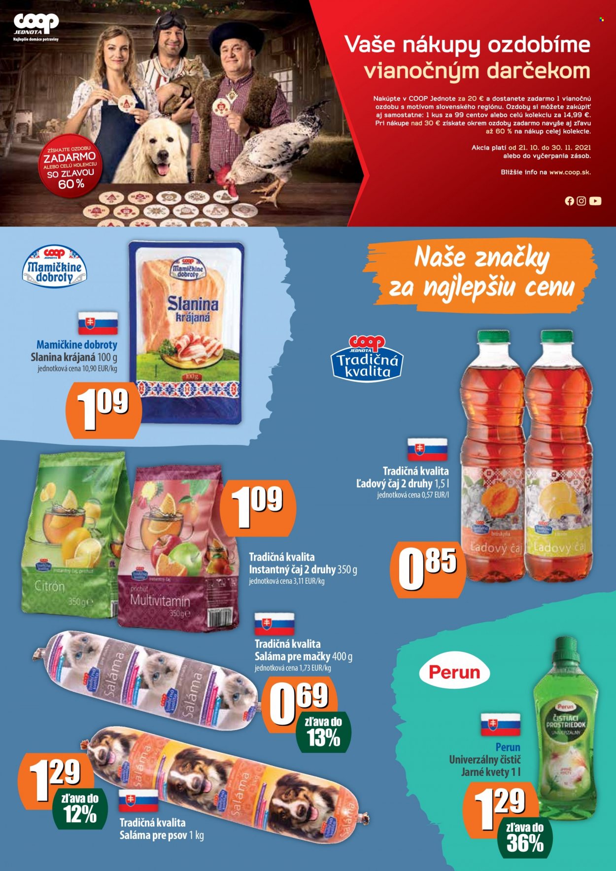 Leták COOP Jednota - 11.11.2021 - 17.11.2021. Strana 11