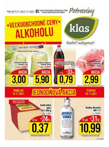 Leták Klas - 15.11.2021 - 21.11.2021.