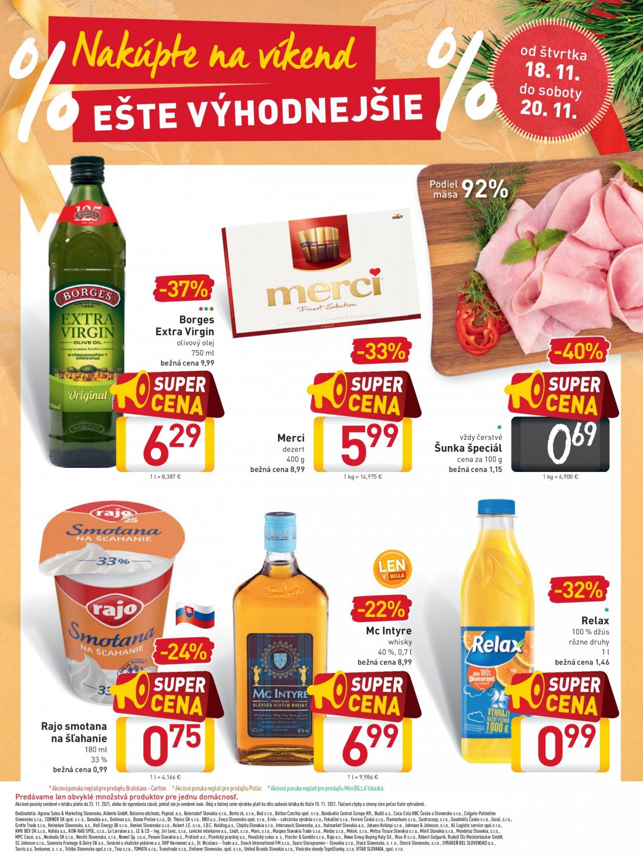 Leták Billa - 18.11.2021 - 23.11.2021. Strana 20