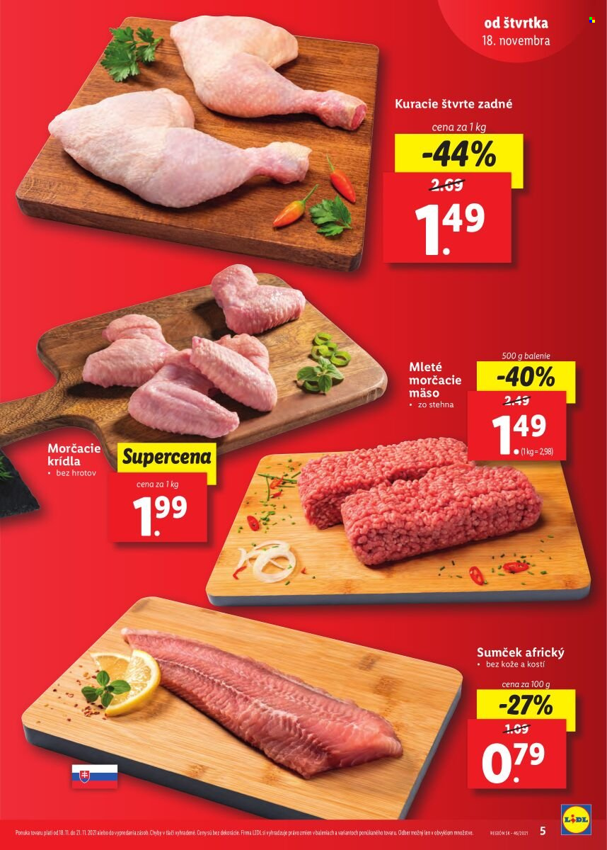 Leták Lidl - 18.11.2021 - 21.11.2021. Strana 5