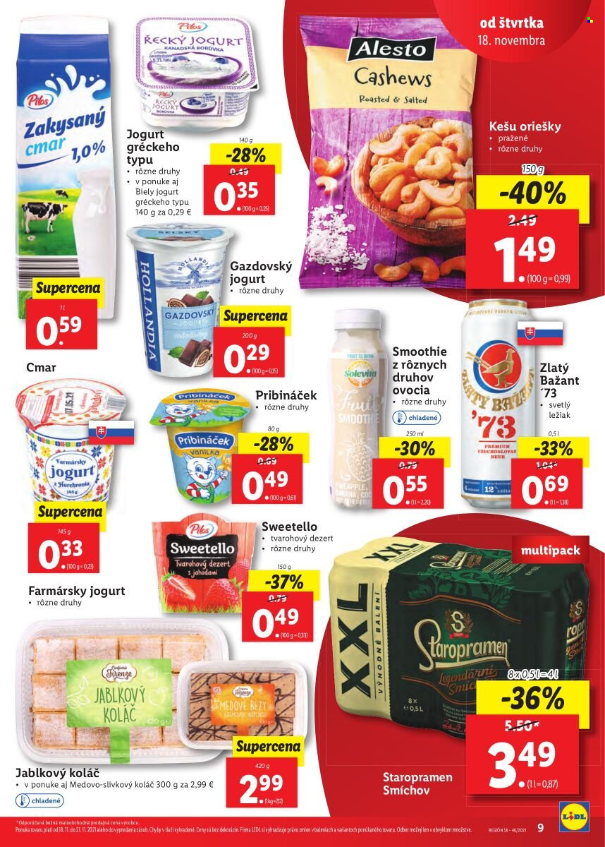 Leták Lidl - 18.11.2021 - 21.11.2021. Strana 9