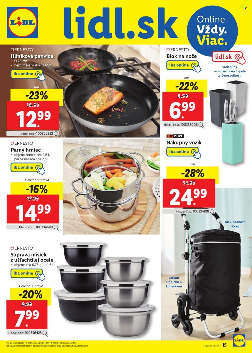 Leták Lidl - 18.11.2021 - 21.11.2021. Strana 15