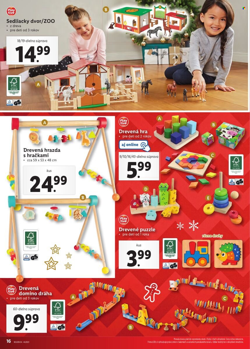 Leták Lidl - 18.11.2021 - 21.11.2021. Strana 16