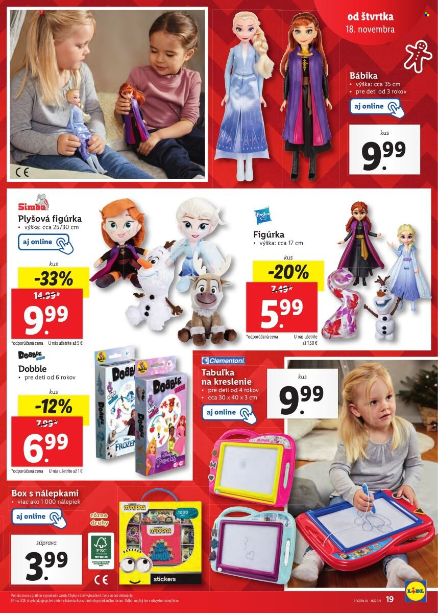 Leták Lidl - 18.11.2021 - 21.11.2021. Strana 19