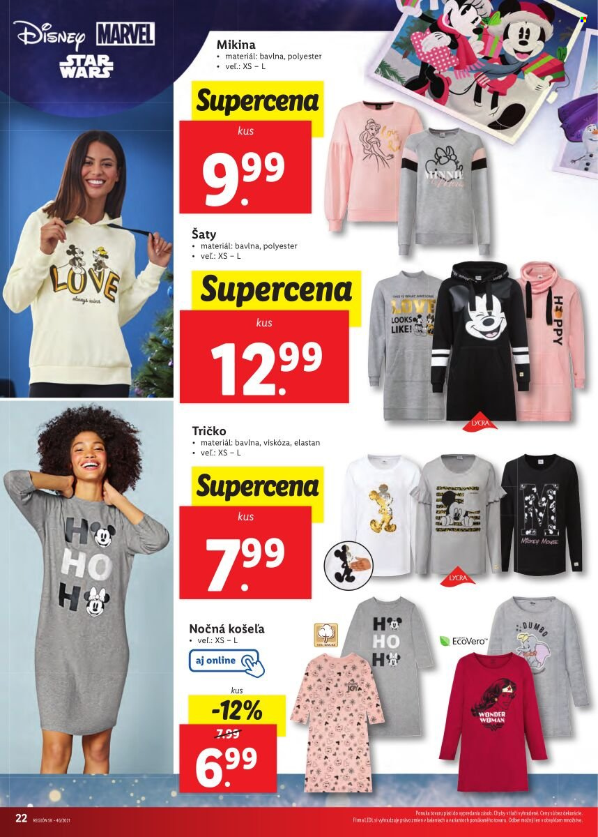 Leták Lidl - 18.11.2021 - 21.11.2021. Strana 22