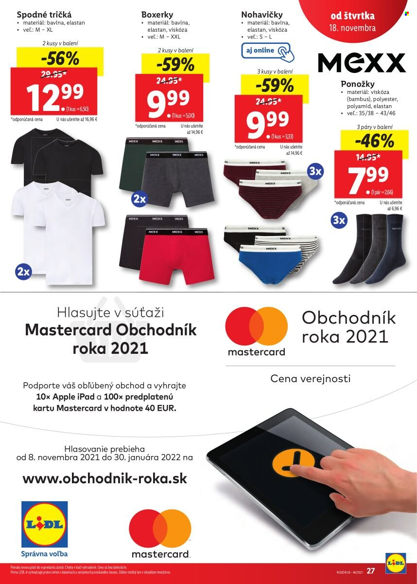 Leták Lidl - 18.11.2021 - 21.11.2021. Strana 27