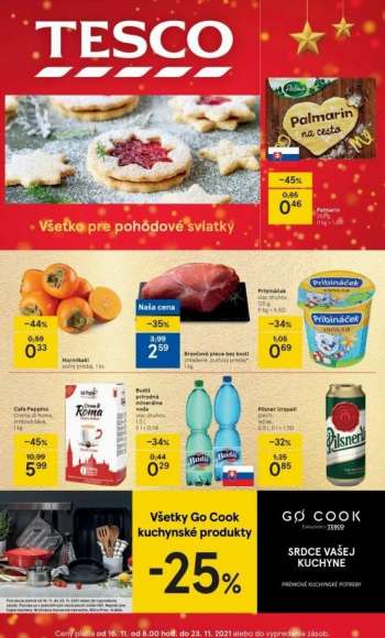 Leták TESCO - 16.11.2021 - 23.11.2021.