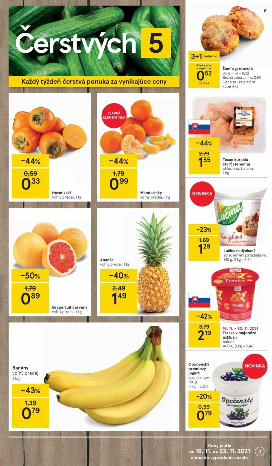 Leták TESCO supermarket - 16.11.2021 - 23.11.2021. Strana 3