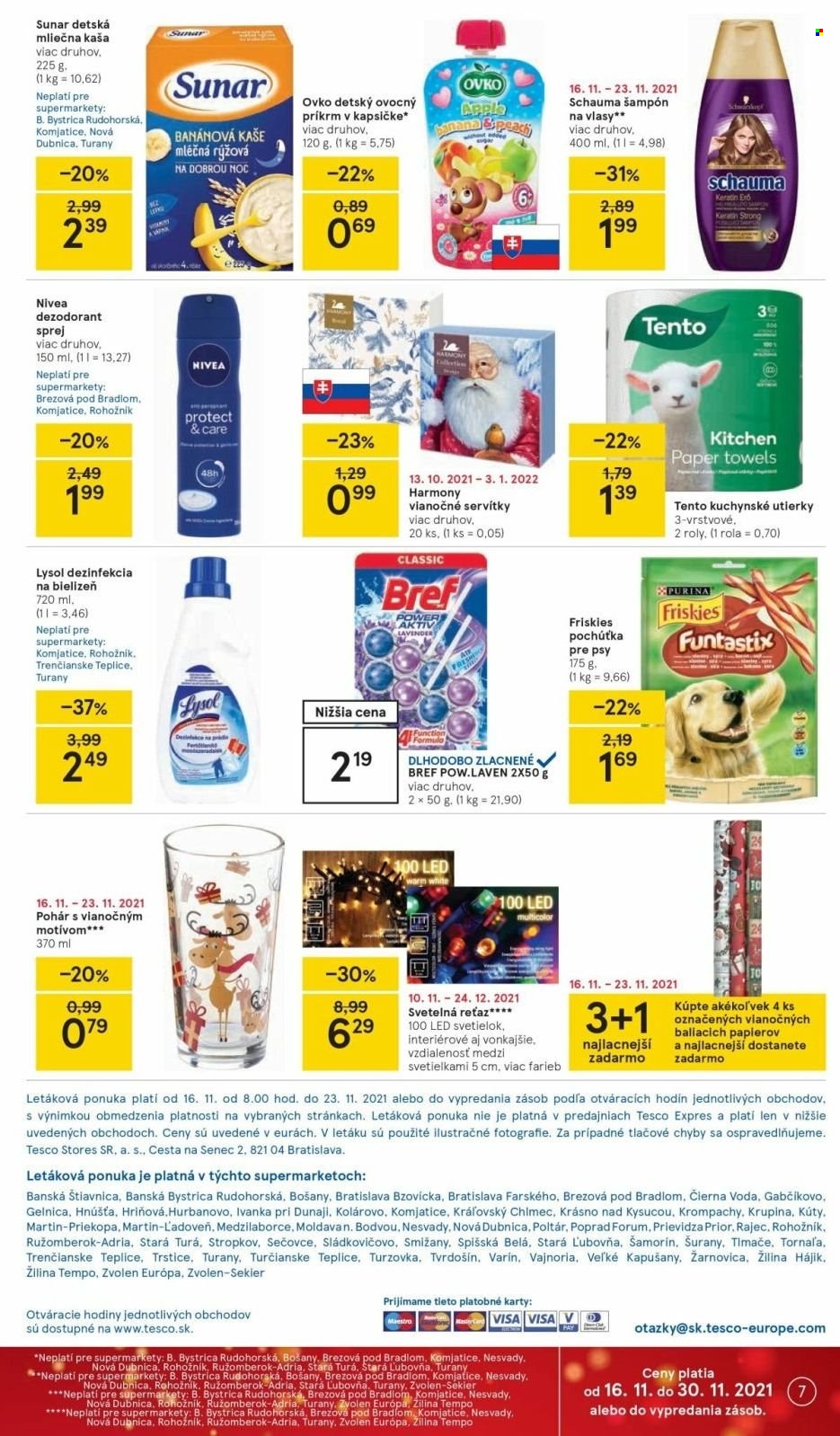 Leták TESCO supermarket - 16.11.2021 - 23.11.2021. Strana 7