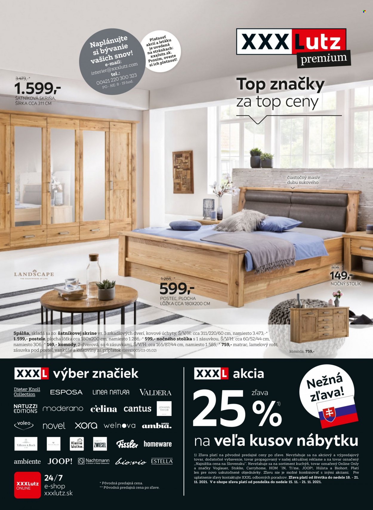 Leták XXXLutz - 15.11.2021 - 28.11.2021. Strana 1