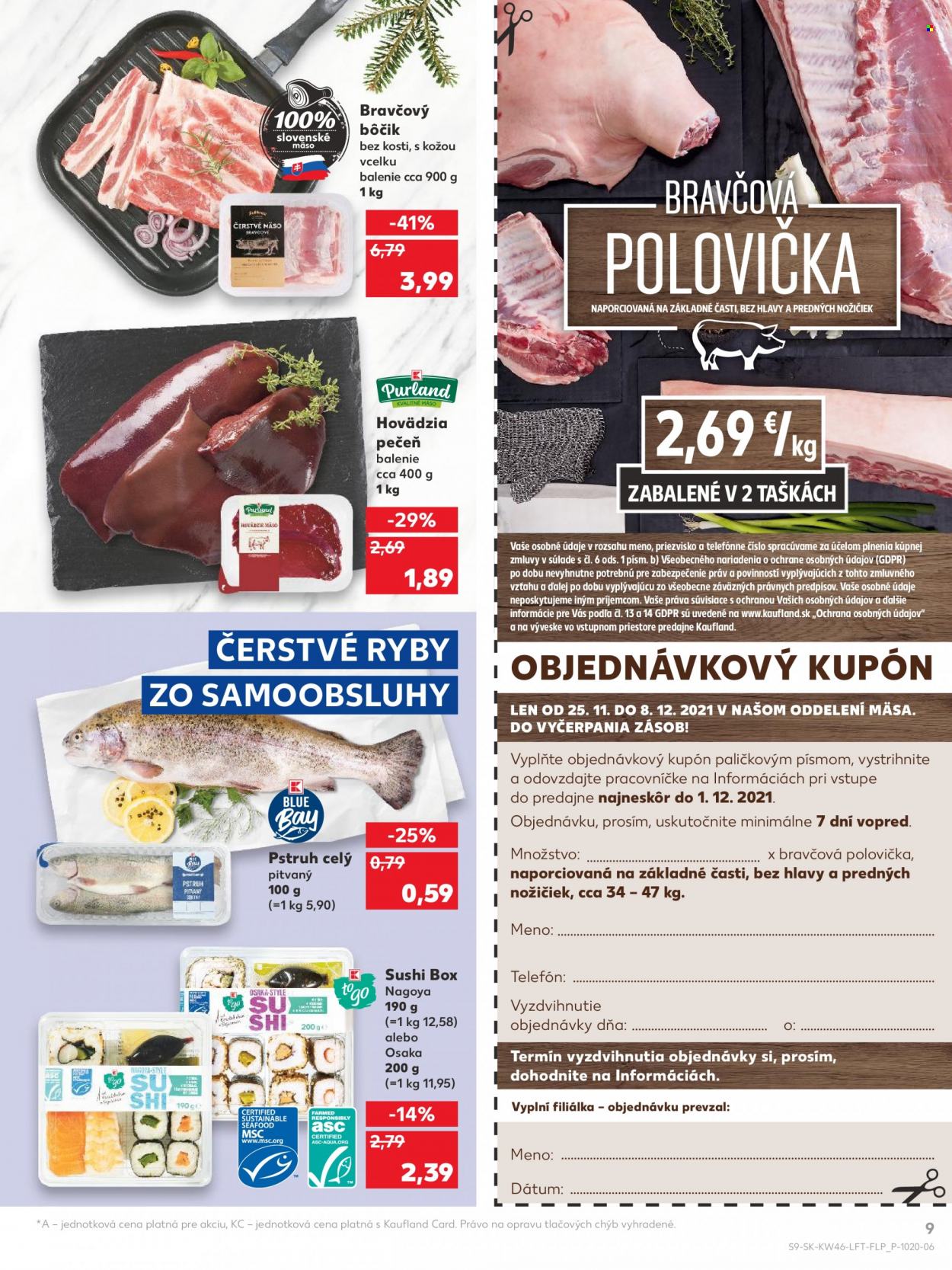 Leták Kaufland - 18.11.2021 - 24.11.2021. Strana 9