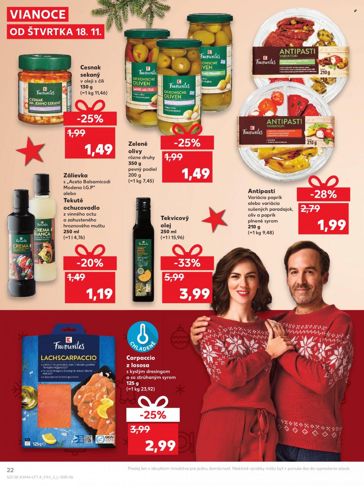 Leták Kaufland - 18.11.2021 - 24.11.2021. Strana 22