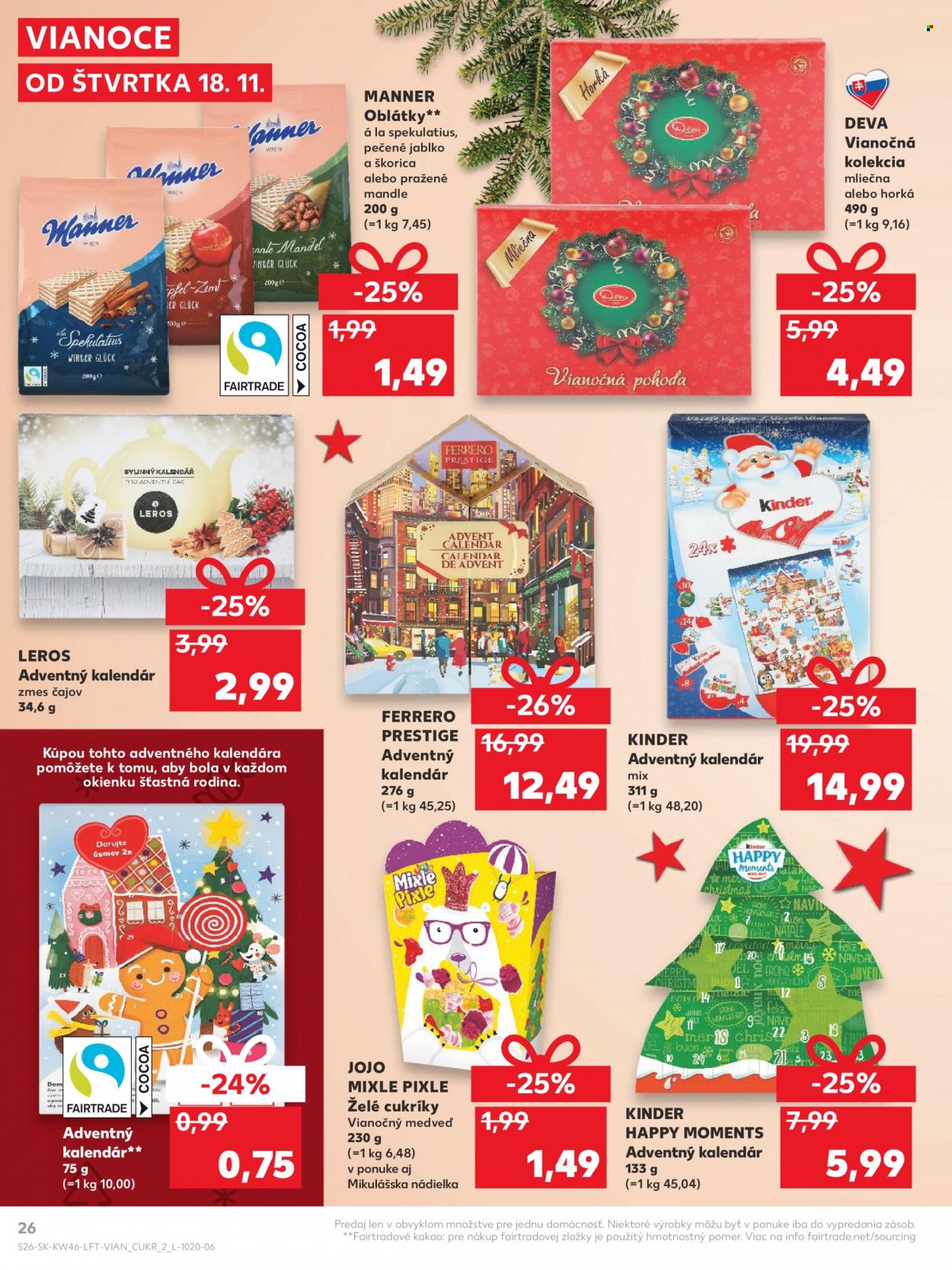 Leták Kaufland - 18.11.2021 - 24.11.2021. Strana 26