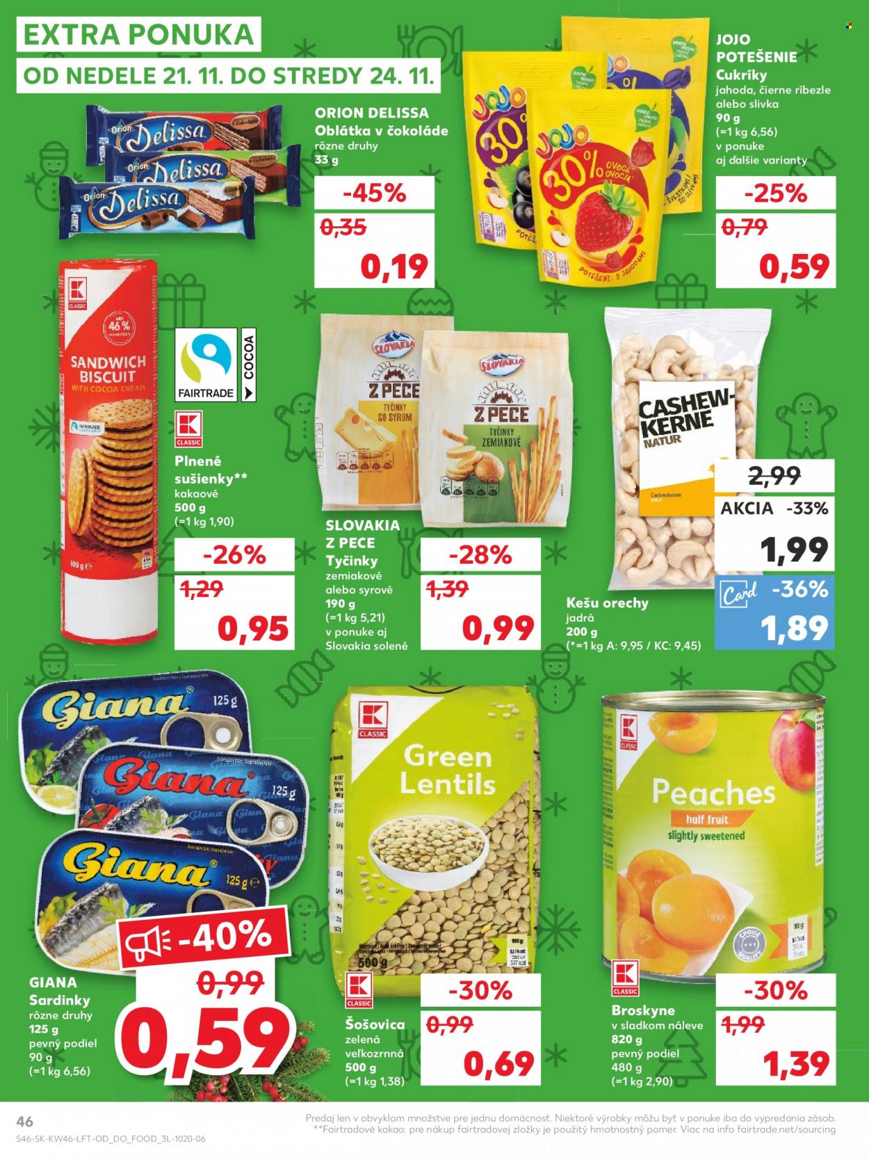 Leták Kaufland - 18.11.2021 - 24.11.2021. Strana 46
