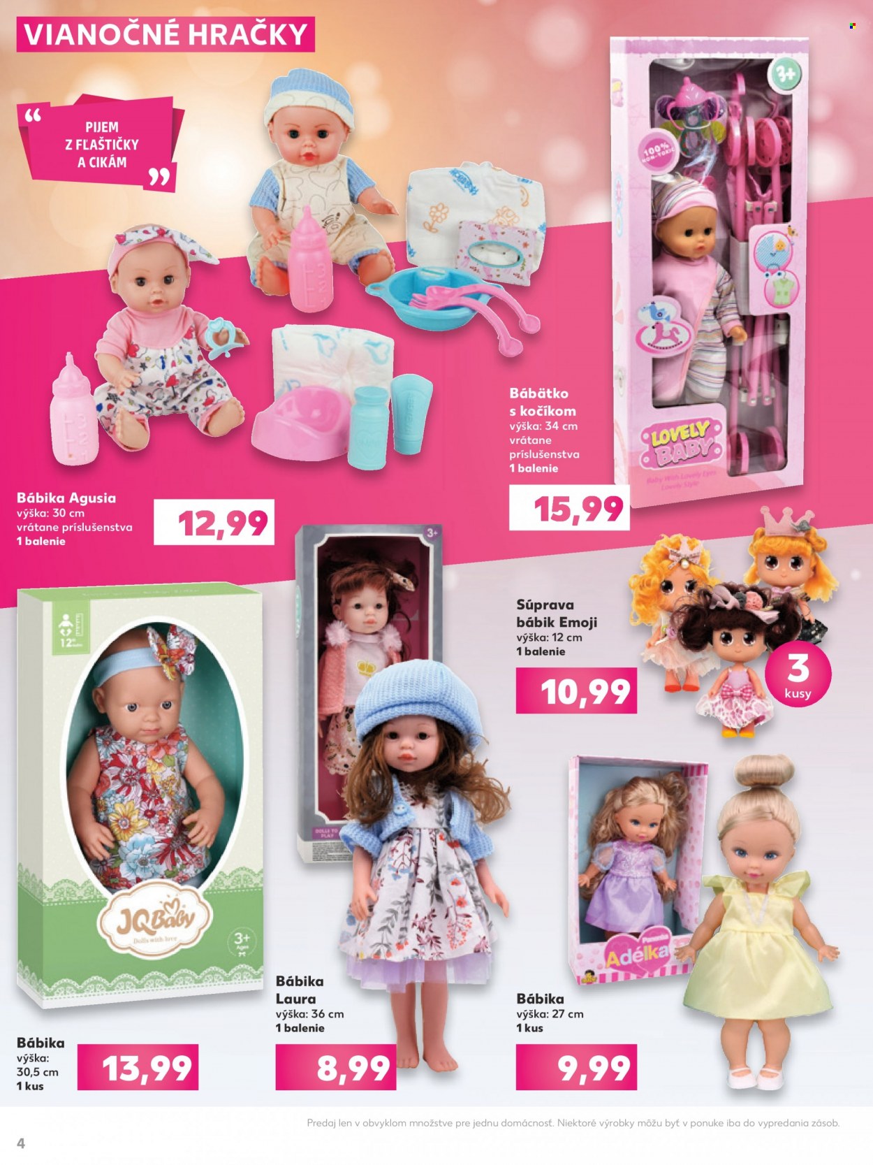 Leták Kaufland - 18.11.2021 - 1.12.2021. Strana 4