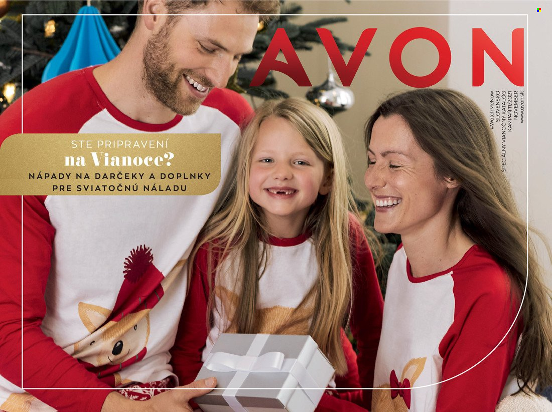 Leták Avon - 1.11.2021 - 30.11.2021. Strana 1