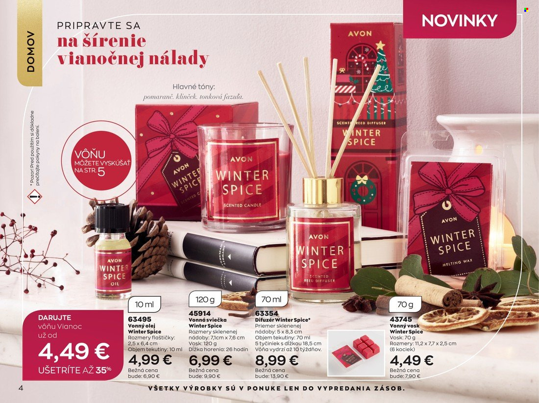 Leták Avon - 1.11.2021 - 30.11.2021. Strana 4