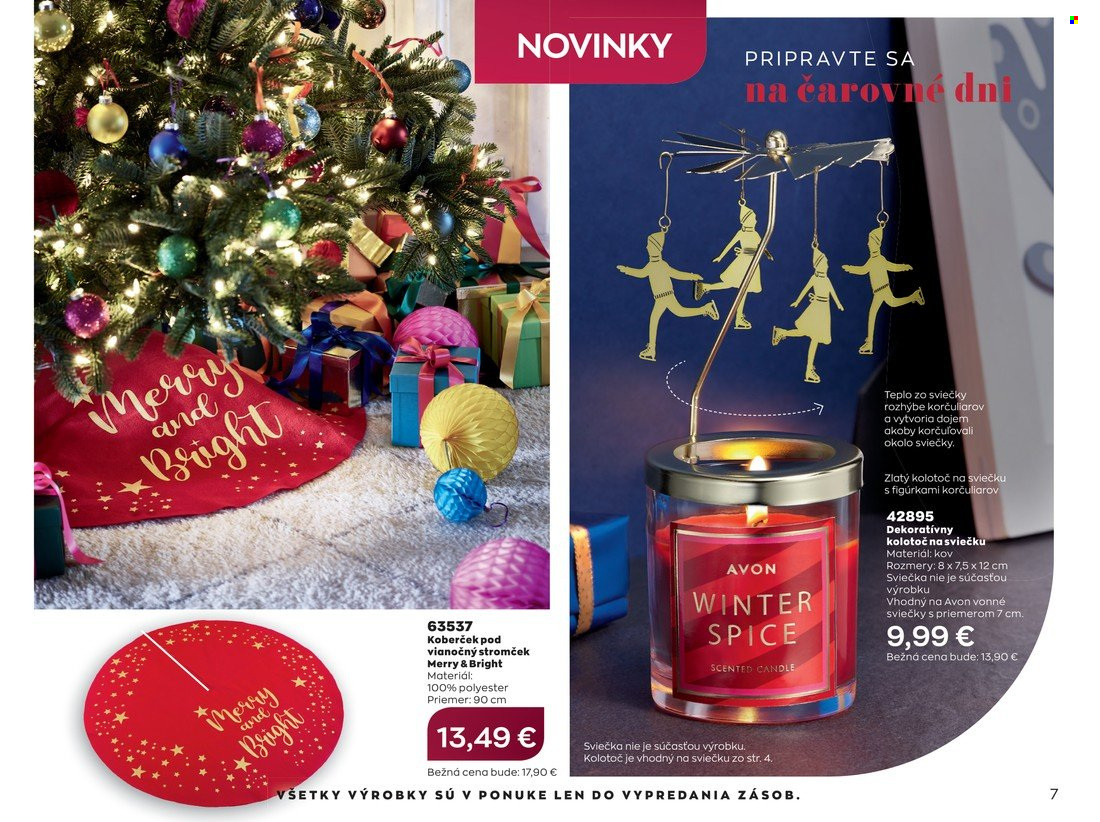 Leták Avon - 1.11.2021 - 30.11.2021. Strana 7