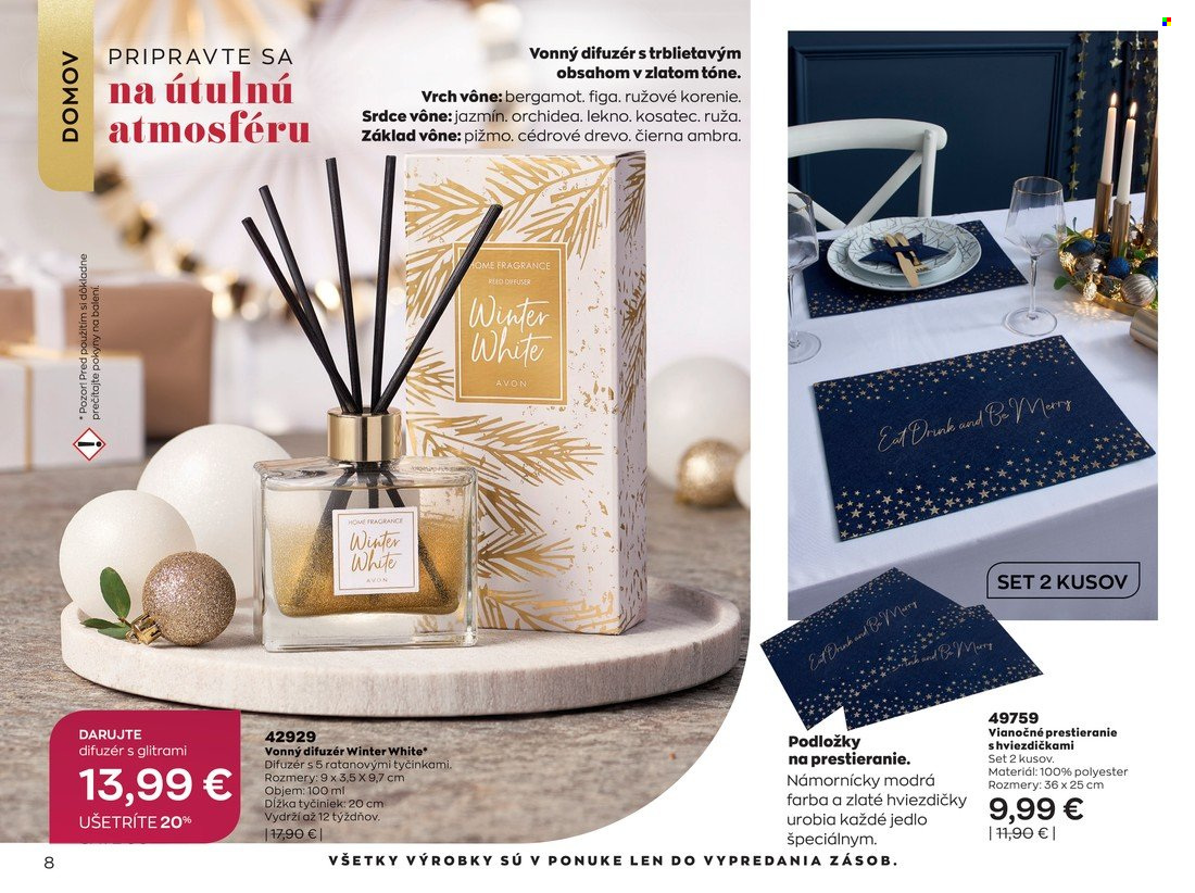 Leták Avon - 1.11.2021 - 30.11.2021. Strana 8