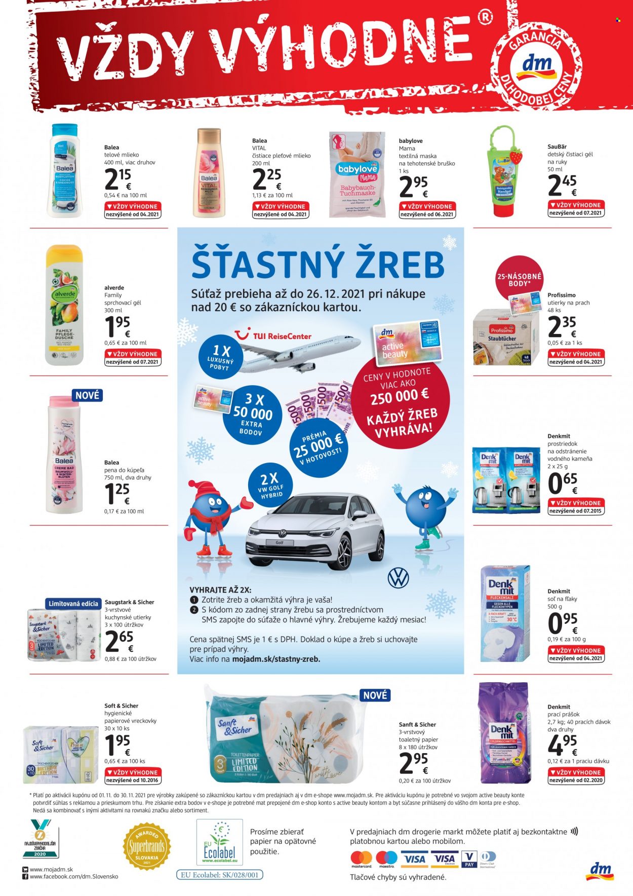 Leták dm drogerie - 1.11.2021 - 30.11.2021. Strana 4