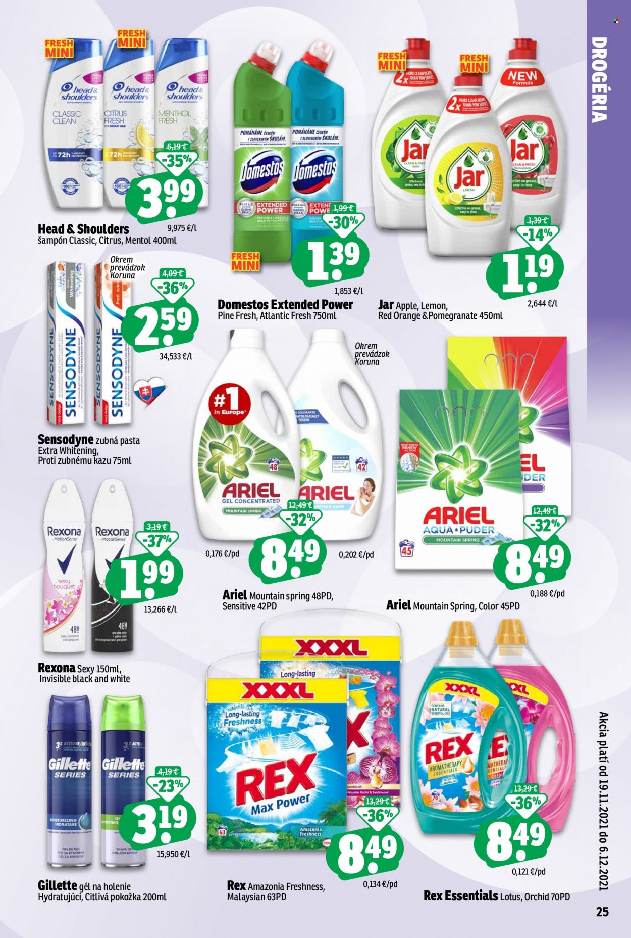 Leták FRESH - 19.11.2021 - 6.12.2021. Strana 25