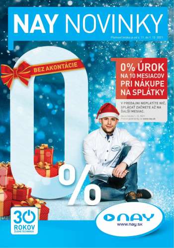 Leták NAY Elektrodom - 4.11.2021 - 1.12.2021.