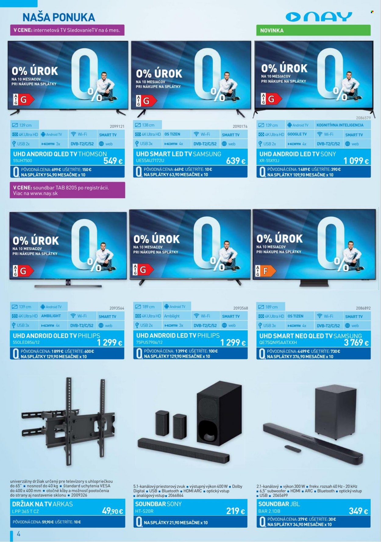 Leták NAY Elektrodom - 4.11.2021 - 1.12.2021. Strana 4