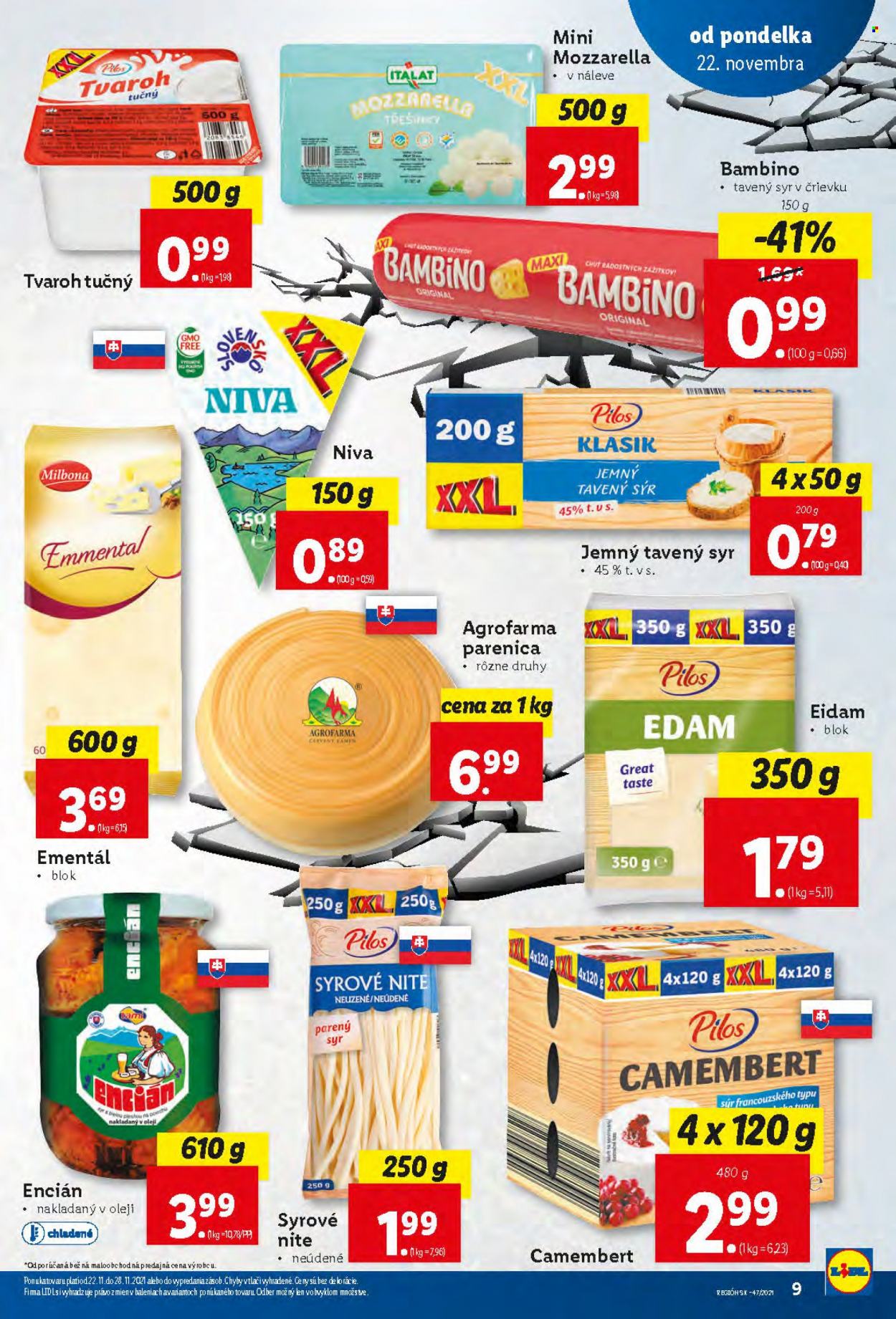 Leták Lidl - 22.11.2021 - 28.11.2021. Strana 9