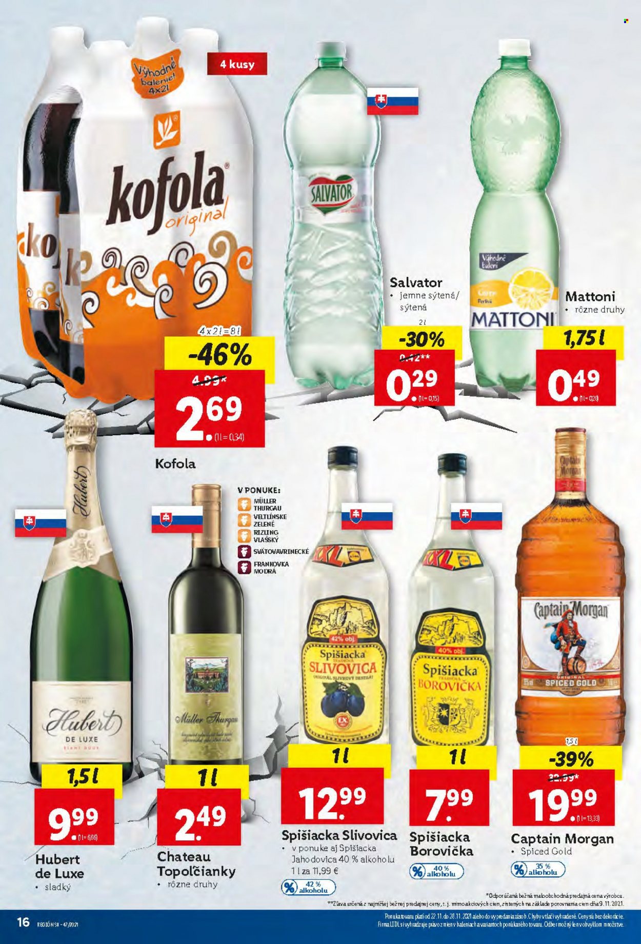 Leták Lidl - 22.11.2021 - 28.11.2021. Strana 16
