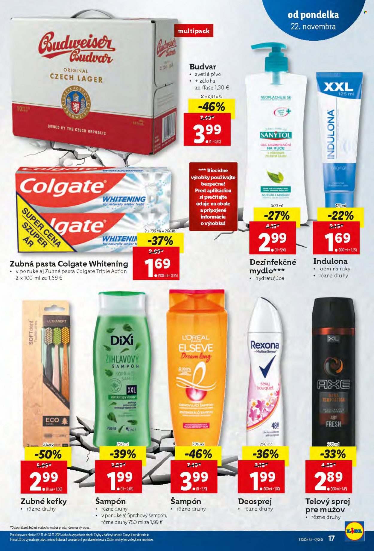 Leták Lidl - 22.11.2021 - 28.11.2021. Strana 17