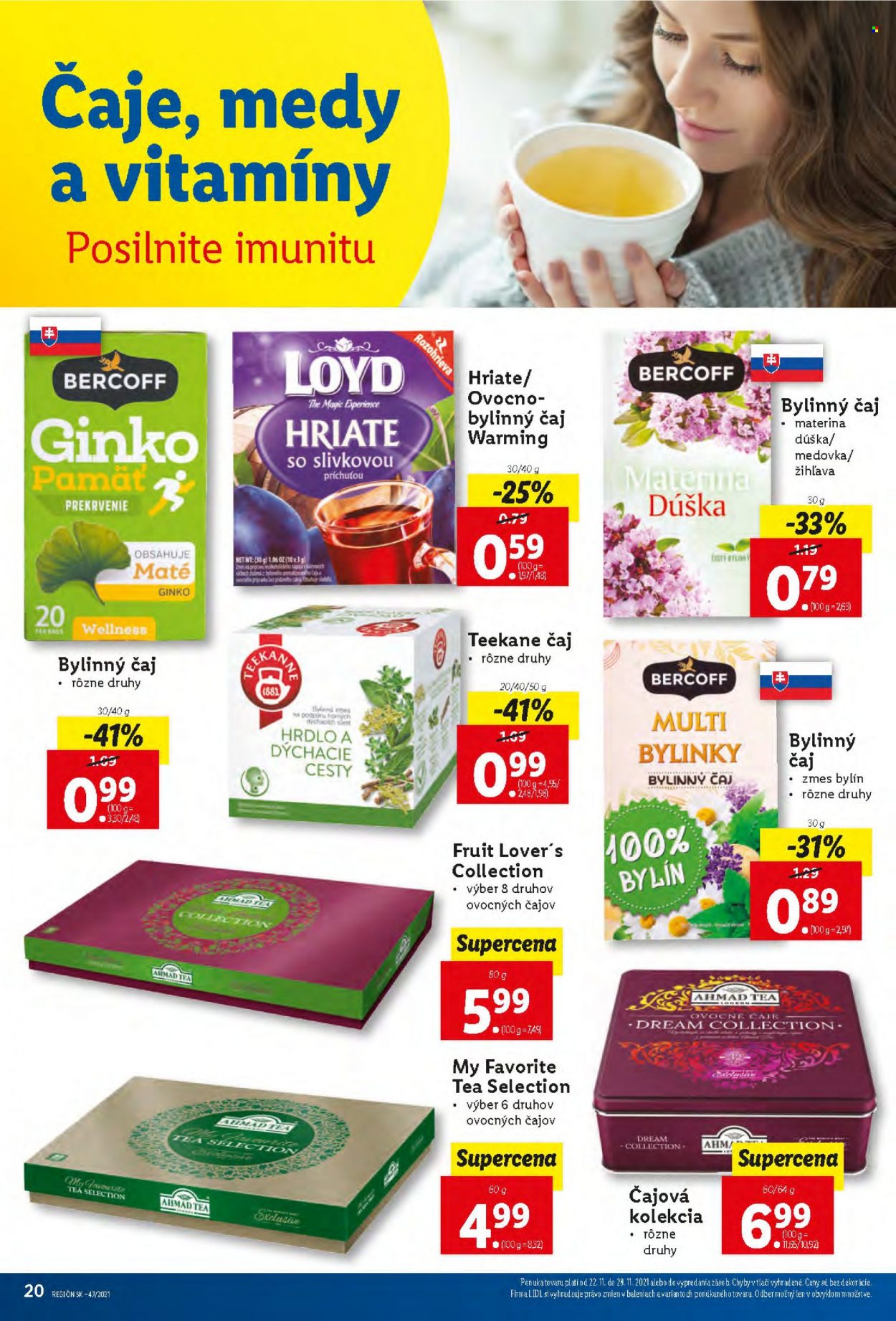 Leták Lidl - 22.11.2021 - 28.11.2021. Strana 20
