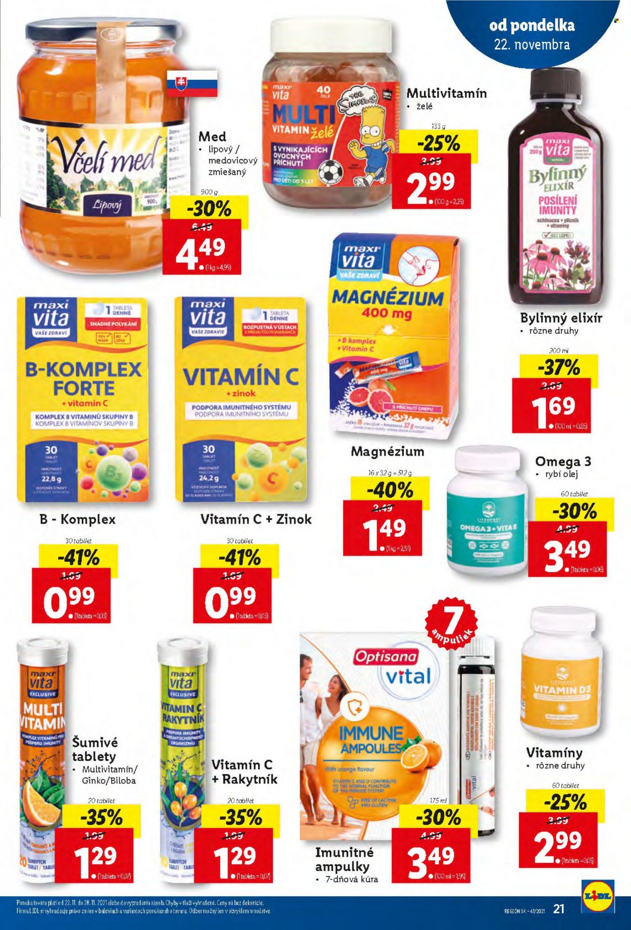 Leták Lidl - 22.11.2021 - 28.11.2021. Strana 21