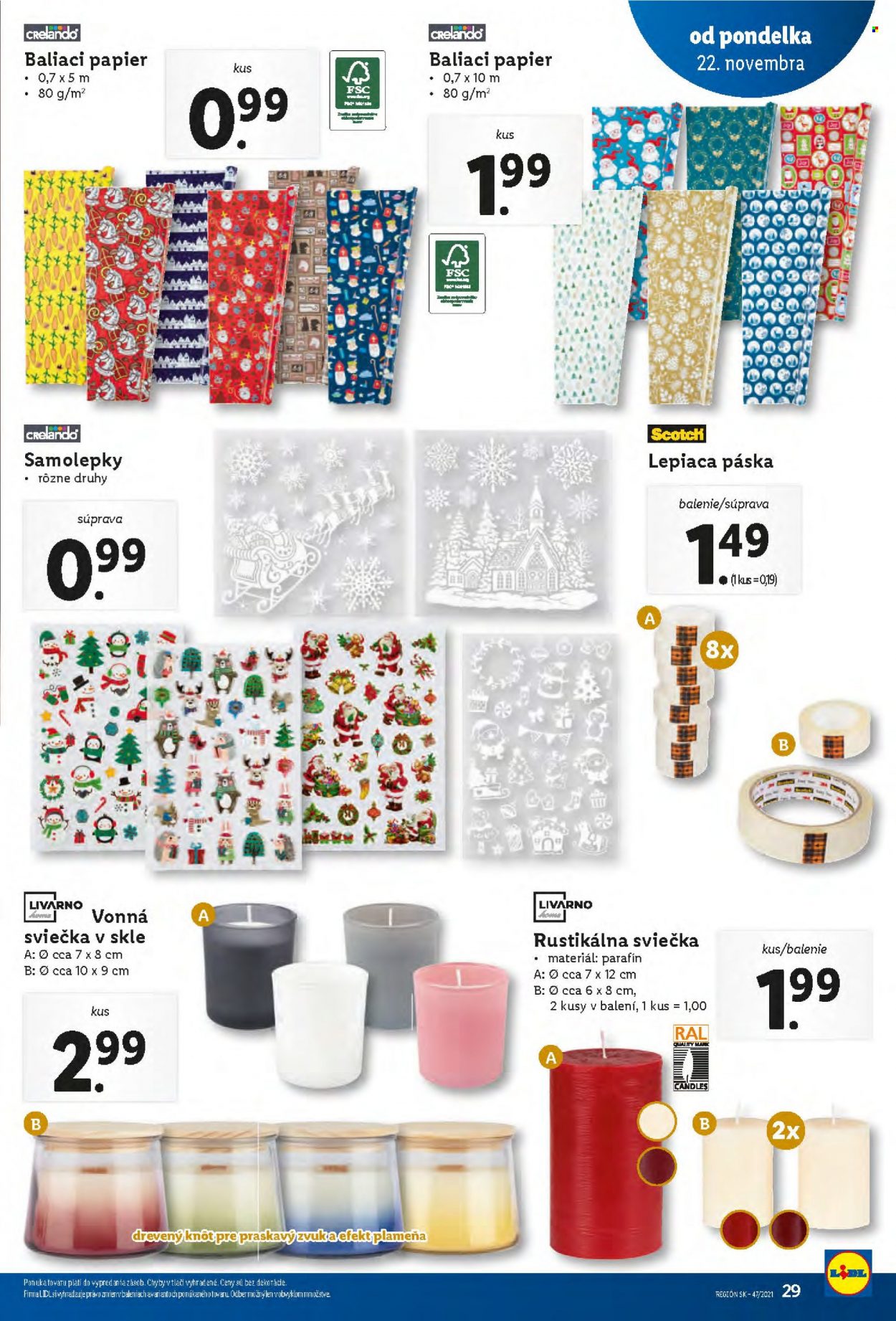 Leták Lidl - 22.11.2021 - 28.11.2021. Strana 29