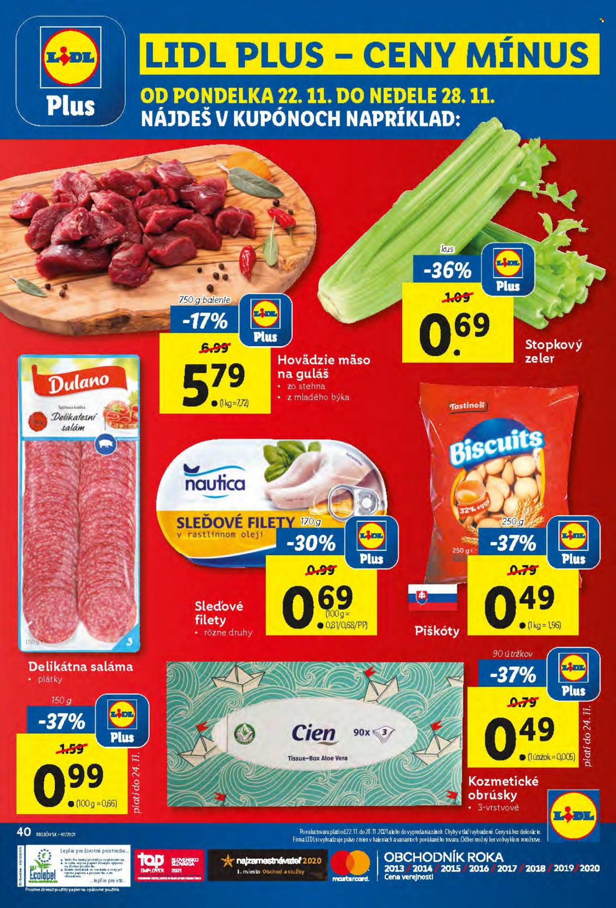 Leták Lidl - 22.11.2021 - 28.11.2021. Strana 37