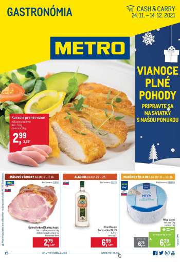 Leták Metro - 24.11.2021 - 14.12.2021.