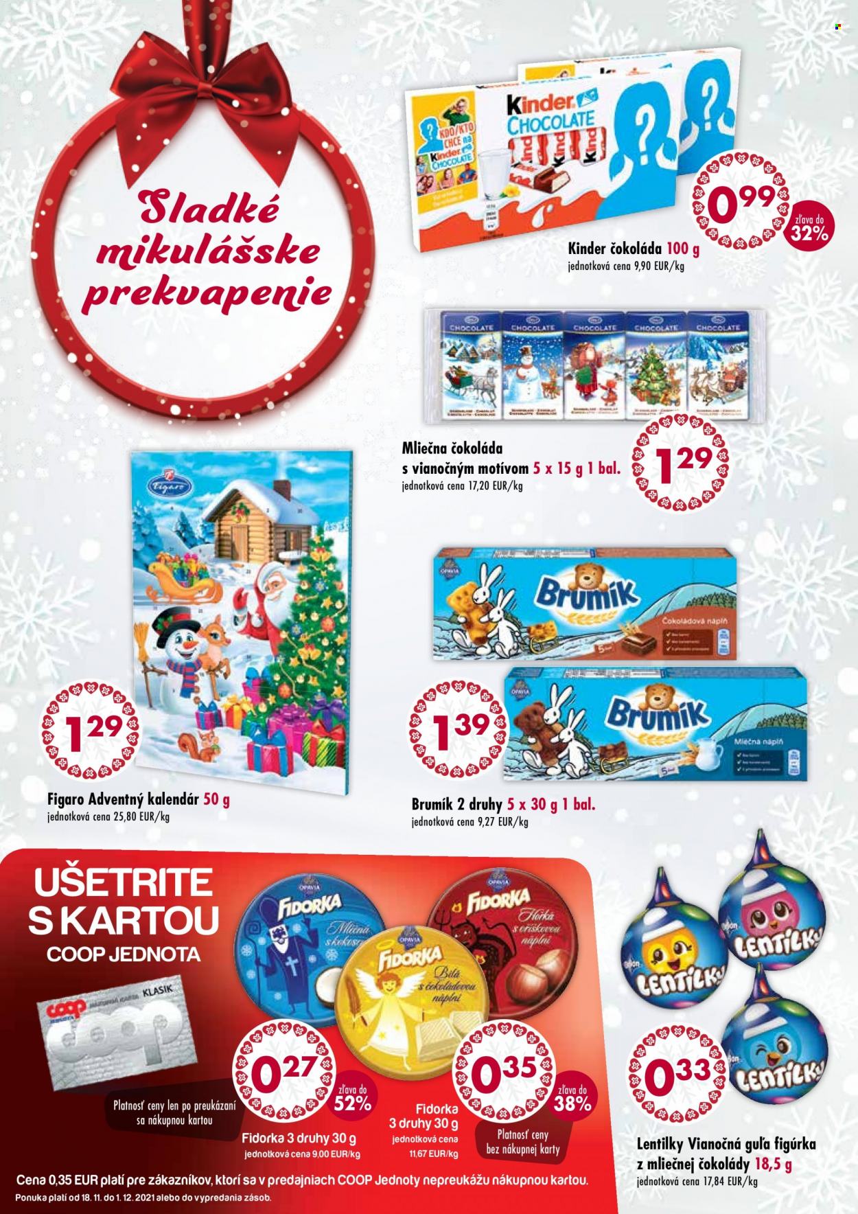 Leták COOP Jednota - 18.11.2021 - 1.12.2021. Strana 10