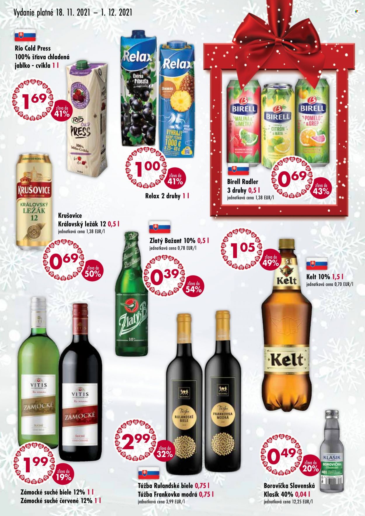 Leták COOP Jednota - 18.11.2021 - 1.12.2021. Strana 16