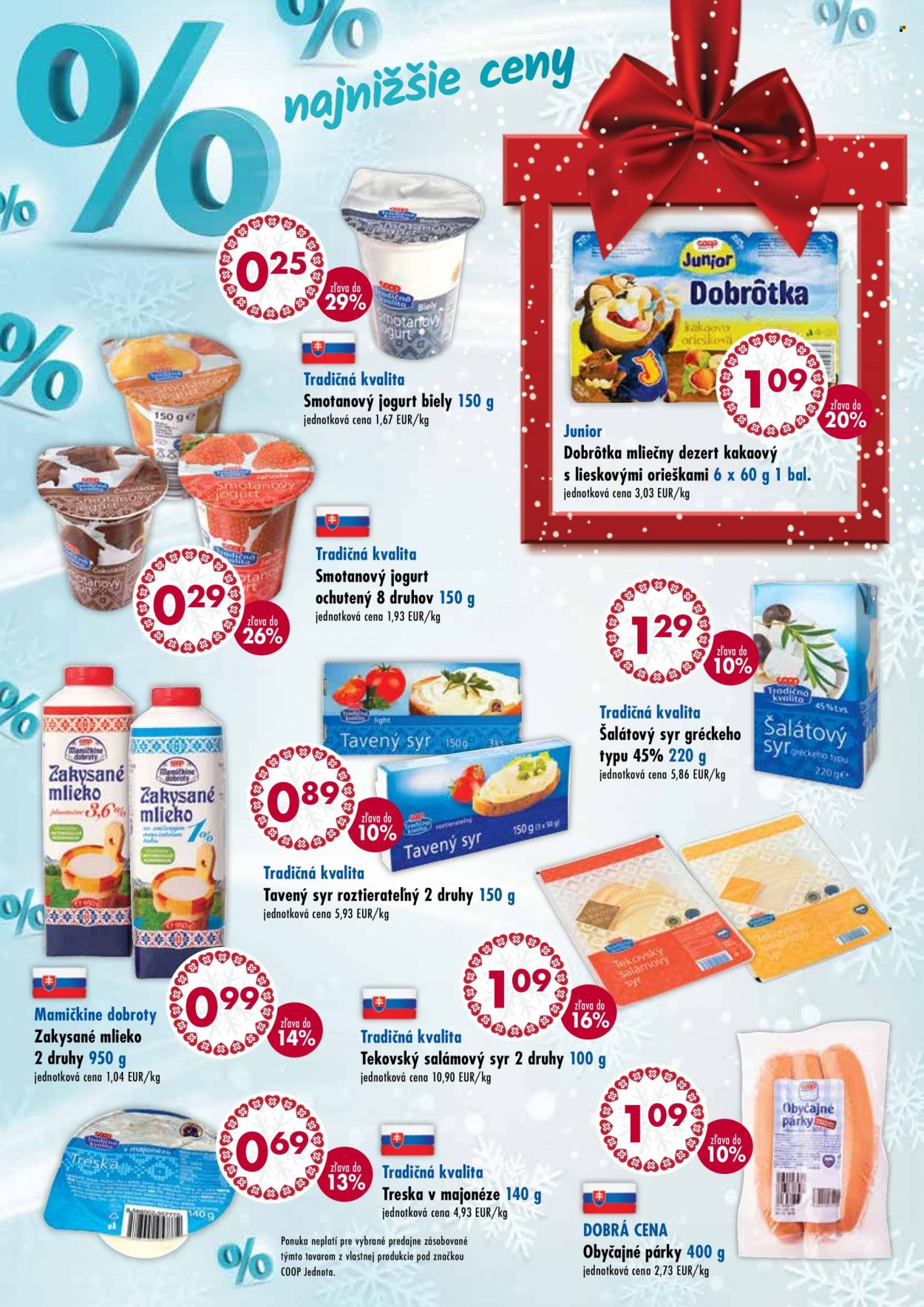 Leták COOP Jednota - 18.11.2021 - 1.12.2021. Strana 22