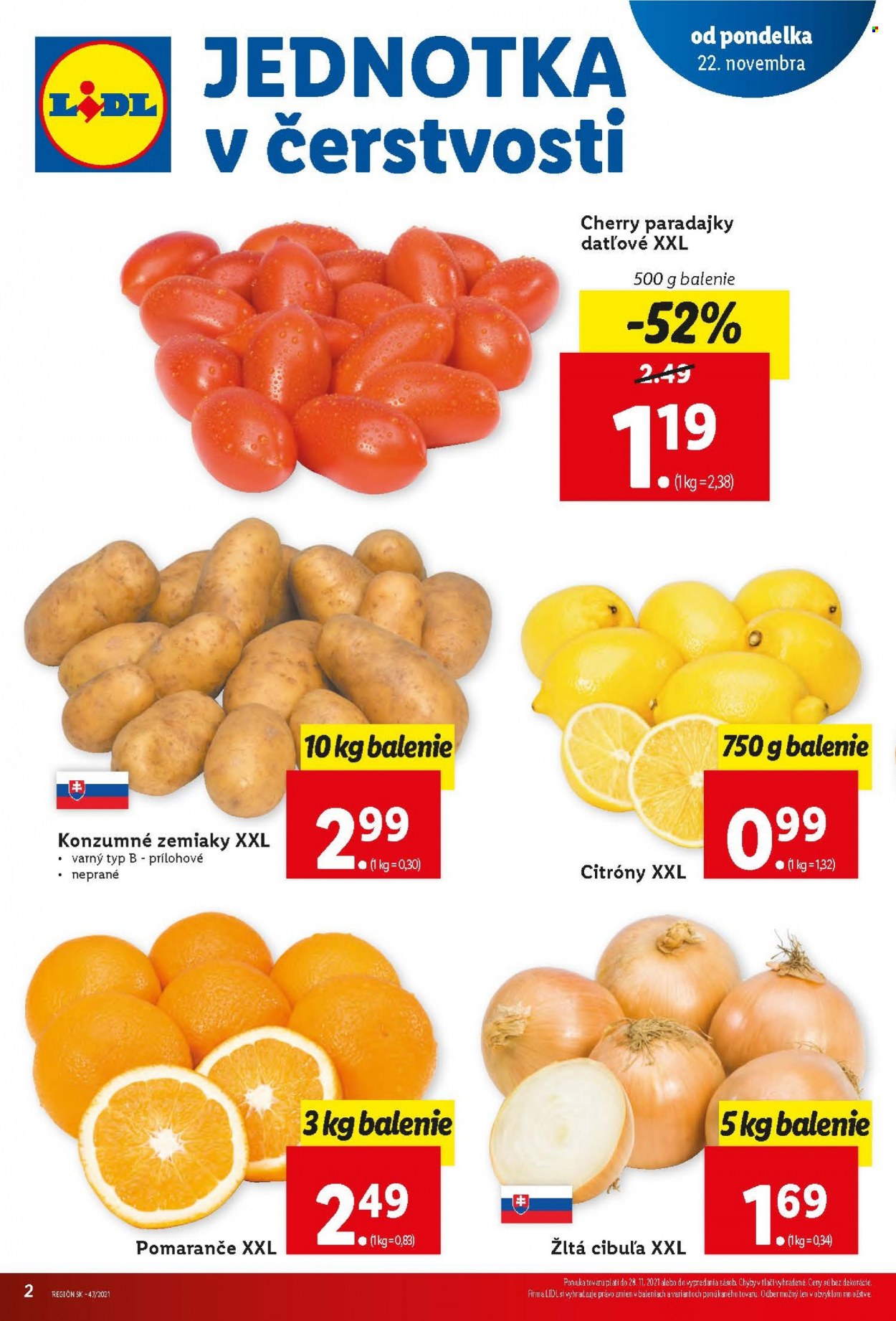 Leták Lidl - 25.11.2021 - 28.11.2021. Strana 2
